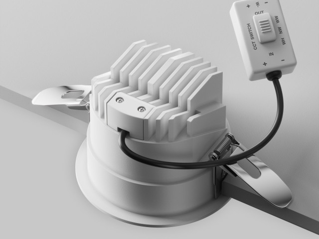 Встраиваемый светильник Technical DL100-12W2.7-3-4K-RD-W фото:2