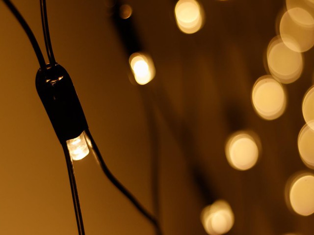 Светодиодная гирлянда ARD-NETLIGHT-CLASSIC-2500x2500-BLACK-432LED Warm (230V, 26W) (Ardecoled, IP65) фото:4