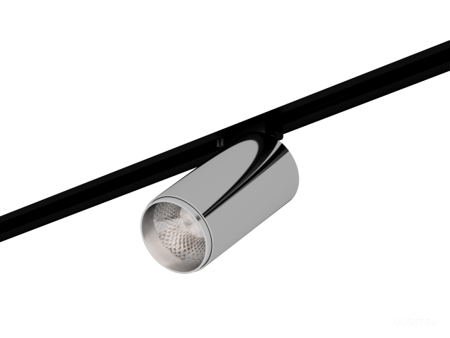Трековый светильник HOKASU Tube Zoom TR2 (85-160/silver – 30w/3090/12-50deg) фото:1