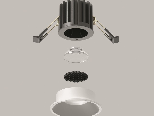 Встраиваемый светильник Technical DL058-7W3K-W фото:6