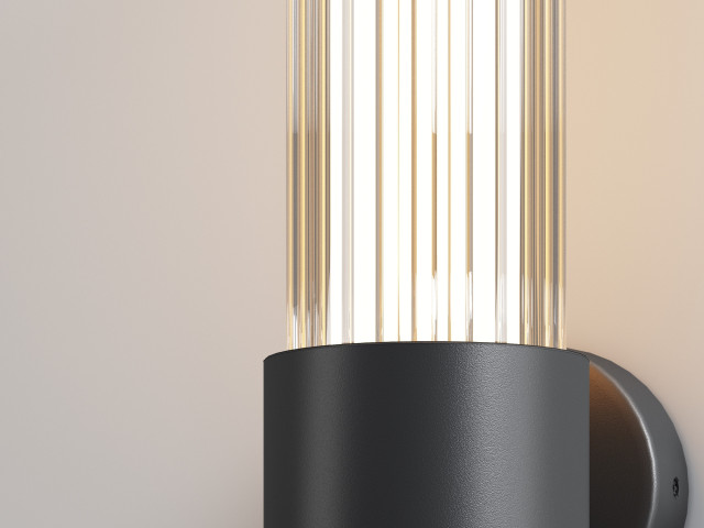 Уличный настенный светильник Outdoor O593WL-L8B3K фото:8