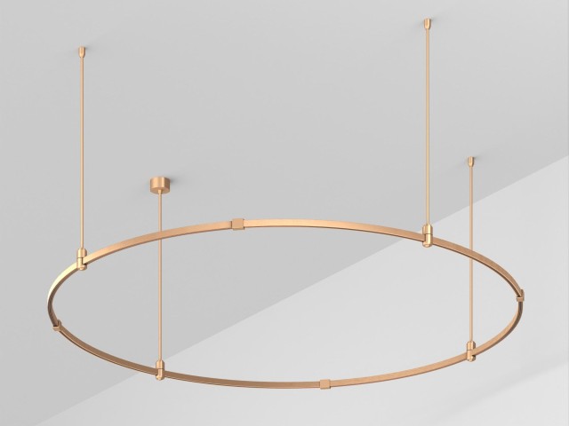 Основание ART-APRIORI-ROUND-ROD-800-R1800 (GD) (Arlight, IP20 Металл, 3 года) фото:1
