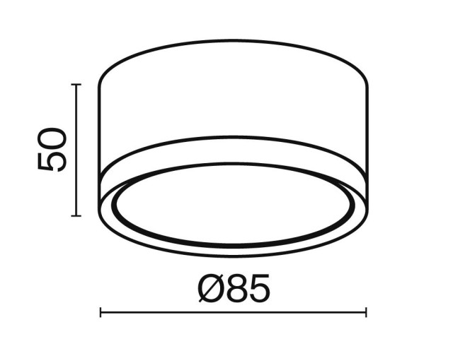 Потолочный светильник Technical C086CL-GX53-SRD-W фото:8