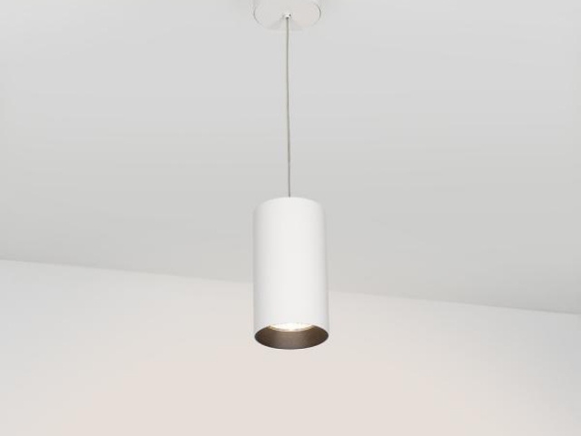 Светильник подвесной SP-POLO-R85-2-15W Warm White 40deg (White, Black Ring) (Arlight, IP20 Металл, 3 года) фото:1