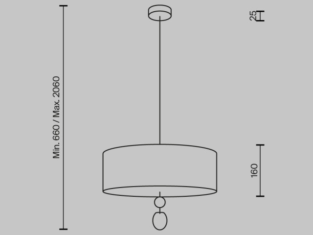 Подвесной светильник Maytoni MOD437PL-05B фото:1