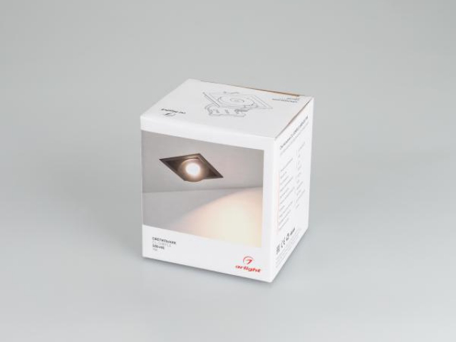 Светильник CL-SNODO-LUM-S80x80-9W Warm3000 (BK, 45 deg) (Arlight, IP20 Металл, 3 года) фото:14