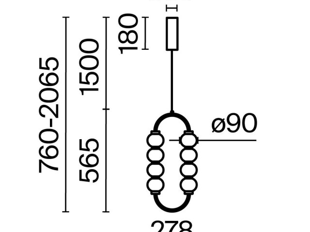 Подвесной светильник Maytoni MOD555PL-L11G3K фото:4