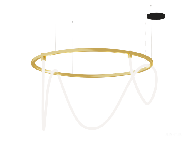 Подвесной светильник HOKASU PL8 (GOLD/1250mm — 3K/110W/5000mm) фото:1