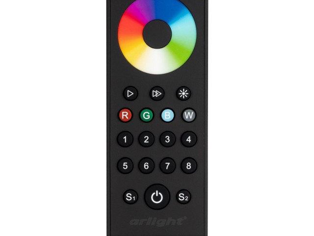 Пульт SMART-R43-RGBW Black (8 зон, 2.4G) (Arlight, IP20 Пластик, 5 лет) фото:6