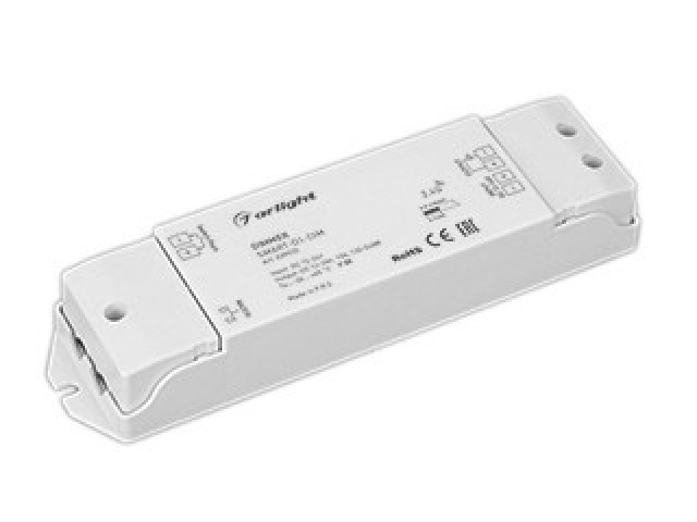Диммер SMART-D1-DIM (12-24V, 1x10A, 2.4G) (Arlight, IP20 Пластик, 5 лет) фото:2