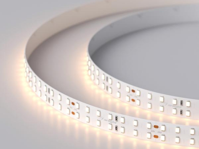 Лента RT 2-5000 24V Warm3000 2x2 (2835, 980 LED, LUX) (Arlight, 20 Вт/м, IP20) фото:3