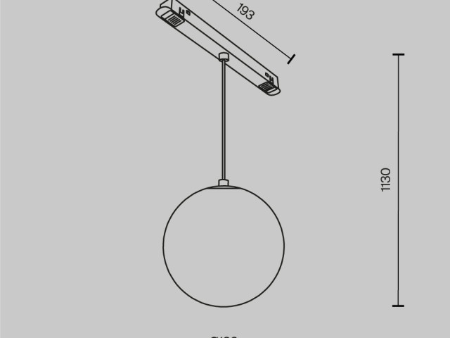 Трековый подвесной светильник Technical TR039-4-5W3K-WW-DS-W фото:10