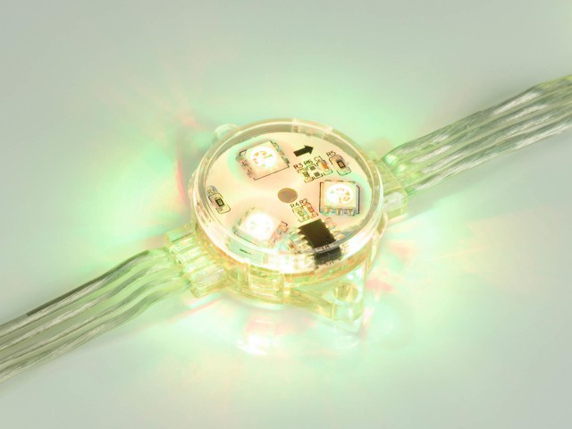 Модуль управляемый DMX-B3-D30 12V RGB (0.72W, IP68, 140 deg) (Arlight, Пластик, 3 года) фото:7
