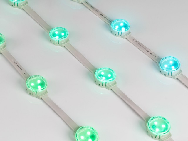 Модуль управляемый SOLEX-SPI-3535-3-12V RGB 120deg (D30x16mm, 0.75W, IP67) (Arlight, Пластик, 3 года) фото:11