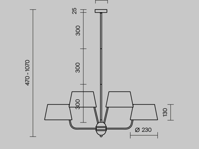 Подвесной светильник Maytoni MOD360PL-08BS фото:17