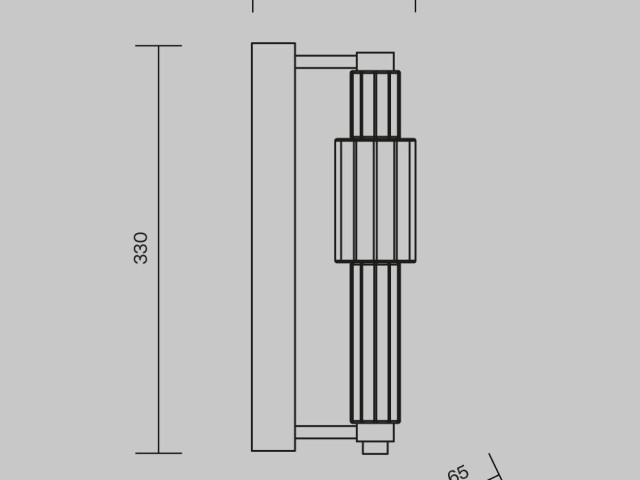 Настенный светильник (бра) Maytoni MOD308WL-L9CH3K фото:15