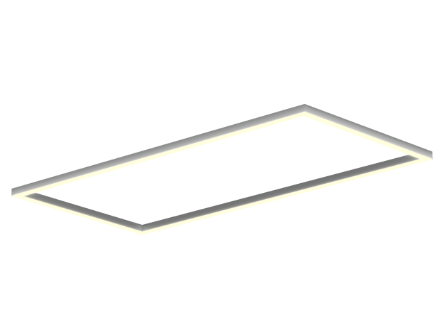 Светильник Рамка S50 (RAL9003/2498x1219mm/LT70 — 3K/156W) фото:1