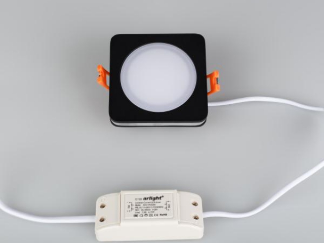 Светодиодная панель LTD-80x80SOL-BK-5W Day White (Arlight, IP44 Пластик, 3 года) фото:3