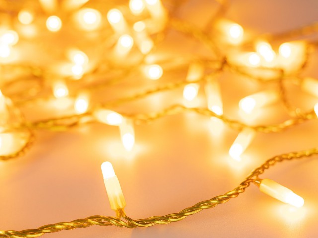 Светодиодная гирлянда ARD-STRING-CLASSIC-10000-YELLOW-100LED-MILK-STD Yellow (230V, 7W) (Ardecoled, IP65) фото:3
