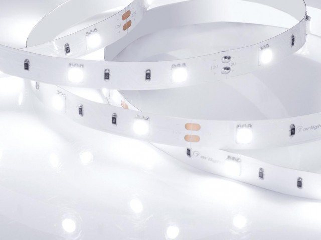Лента RT 2-5000 12V White6000 (5060, 150 LED, LUX) (Arlight, 7.2 Вт/м, IP20) фото:5