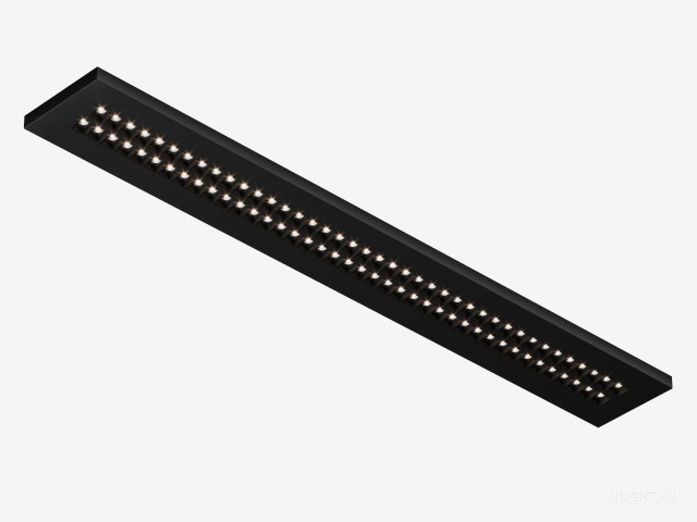 Линейный светильник HOKASU 200/30 LS (ral9003/2x1200mm/42— 3K/67W/30deg) фото:5