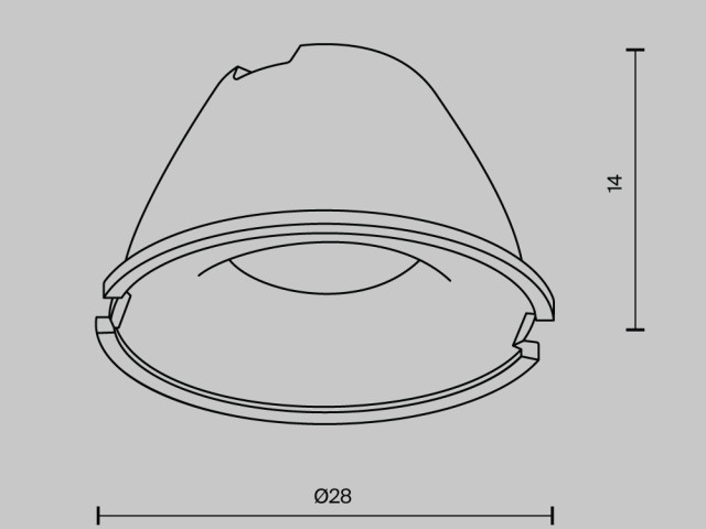 Аксессуар Technical LensD28-15 фото:1