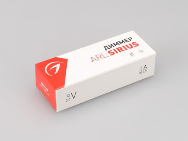 Диммер ARL-SIRIUS-DIM (12-24V, 1x25A, 2.4G) (Arlight, IP20 Металл, 3 года) фото:6