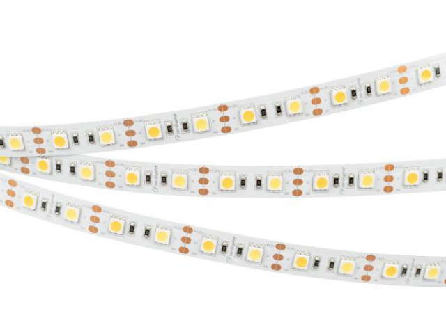 Лента RT-B60-12mm 12V White-MIX (14.4 W/m, IP20, 5060, 5m) (Arlight, Изменяемая ЦТ) фото:5
