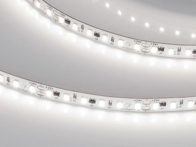 Лента IC-A120-8mm 24V White6000 (9.6 W/m, IP20, 2835, 10m) (Arlight, стабилизированная) фото:2