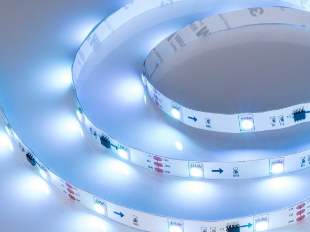 Лента SPI-5000-5060-30 12V Cx3 RGB (10mm, 7.2W/m, IP20) (Arlight, бегущий огонь) фото:8