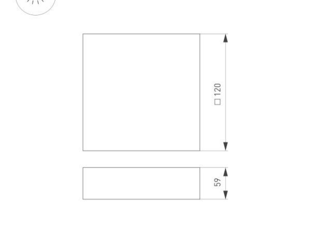 Светильник SP-QUADRO-S120x120-13W Warm3000 (BK, 120 deg, 230V) (Arlight, IP40 Металл, 3 года) фото:6