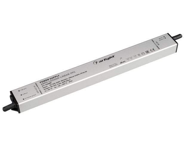 Блок питания ARPV-LG24060-LINEAR-PFC (24V, 2.5A, 60W) (Arlight, IP67 Металл, 5 лет) фото:1