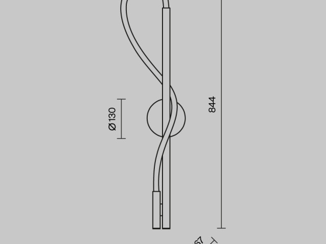 Настенный светильник (бра) Maytoni MOD166WL-L12G3K фото:19