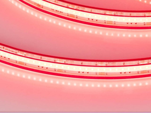 Лента герметичная COB-PS-X840-12mm 24V RGB (16 W/m, IP67, CSP, 5m) (Arlight, -) фото:8
