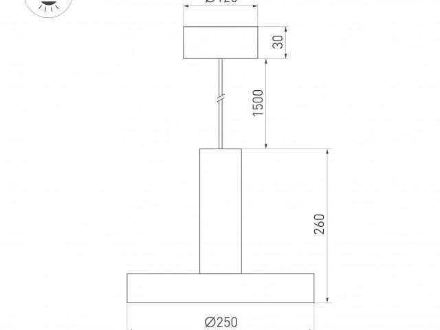 Светильник SP-ERIC-R250-8W Day4000 (BK, 120 deg, 230V) (Arlight, IP20 Металл, 3 года) фото:13