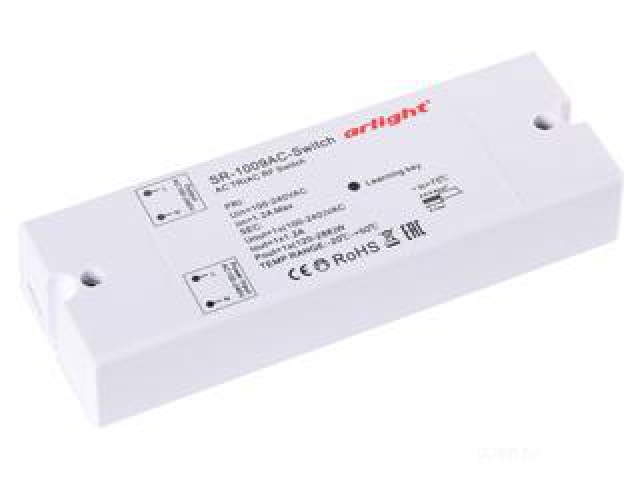 Контроллер-выключатель SR-1009AC-SWITCH (230V, 1.2A) (Arlight, IP20 Пластик, 3 года) фото:2