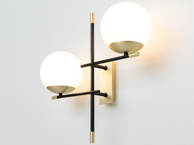 Настенный светильник (бра) Maytoni MOD050WL-02G фото:18