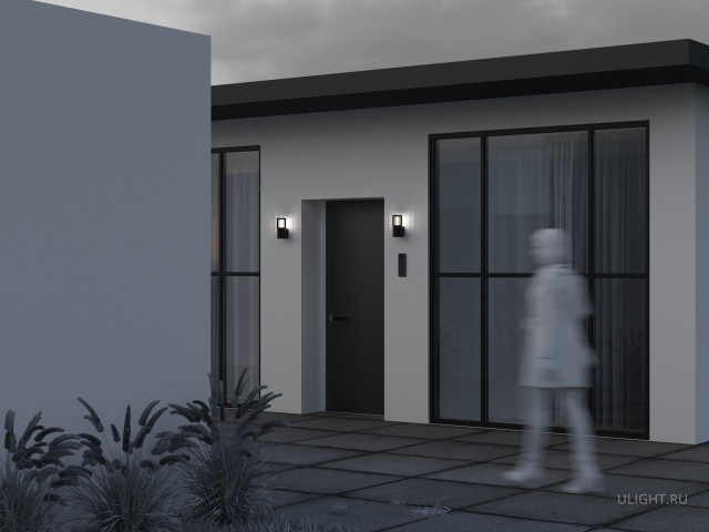 Уличный настенный светильник Outdoor O492WL-01GF фото:1