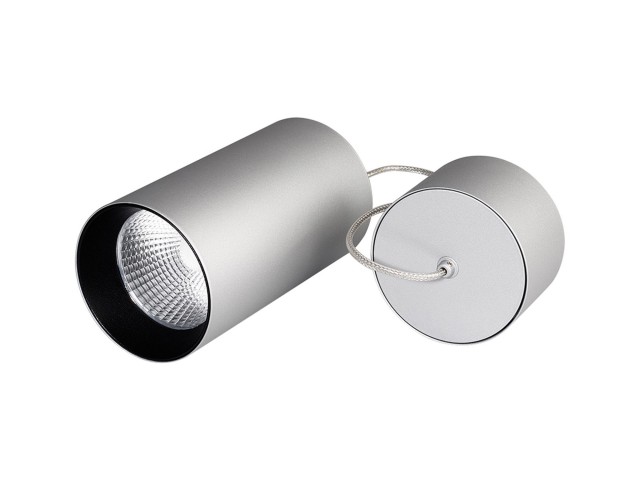 Светильник подвесной SP-POLO-R85-2-15W Day White 40deg (Silver, Black Ring) (Arlight, IP20 Металл, 3 года) фото:46