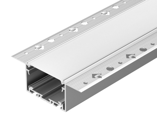 Профиль SL-LINIA55-FANTOM-2500 SEAMLESS ANOD (Arlight, Алюминий) фото:3