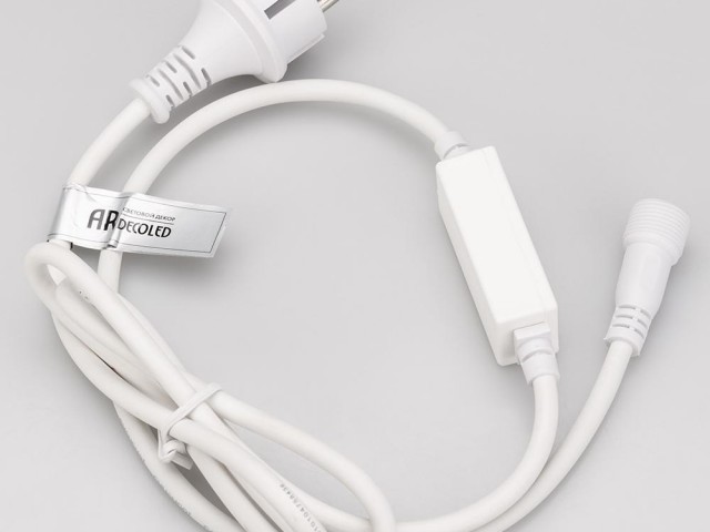 Шнур питания ARD-CLASSIC-STD-1.5M White (230V, 1.6A) (Ardecoled, Закрытый) фото:2