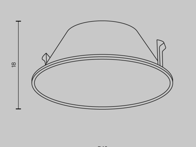 Комплектующие для светильника Technical Ring057-7-B фото:1