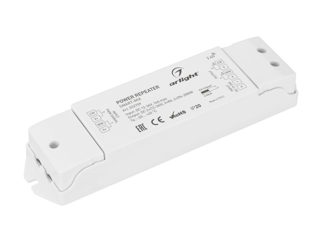 Усилитель SMART-MIX (12-36V, 2x8A) (Arlight, IP20 Пластик, 5 лет) фото:1