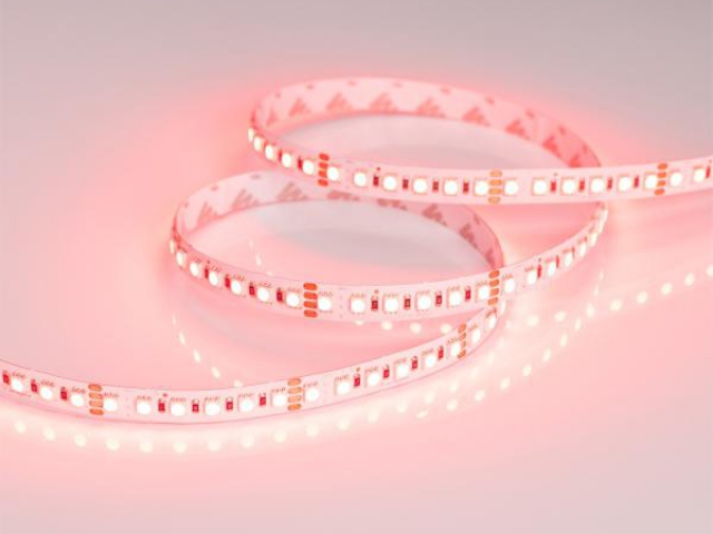 Лента RT 2-5000 24V RGB 10mm (4040, 120 LED/m, LUX) (Arlight, 13.2 Вт/м, IP20) фото:8