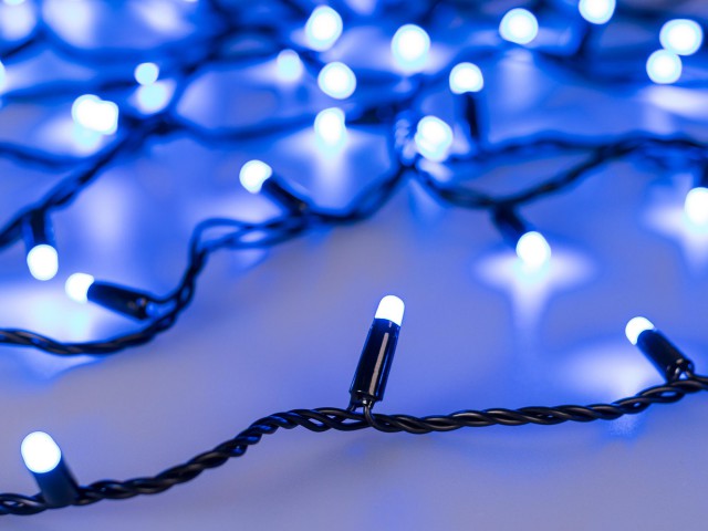 Светодиодная гирлянда ARD-STRING-CLASSIC-20000-BLACK-200LED-MILK-SYNC RGB (230V, 13W) (Ardecoled, IP65) фото:18