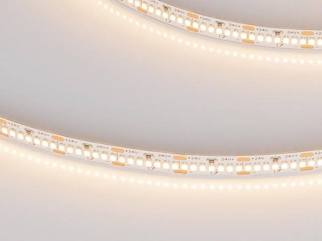 Лента MICROLED-M420-8mm 24V Warm3000 (9.6 W/m, IP20, 2216, 5m) (Arlight, -) фото:1