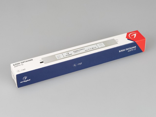 Блок питания ARPV-12060-SLIM-D (12V, 5A, 60W) (Arlight, IP67 Металл, 3 года) фото:10