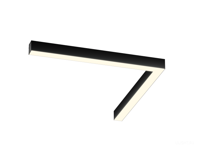 Светильник HOKASU Corner 35/40 (RAL9005/1250x1250mm/LT70 — 3K/52W) фото:1