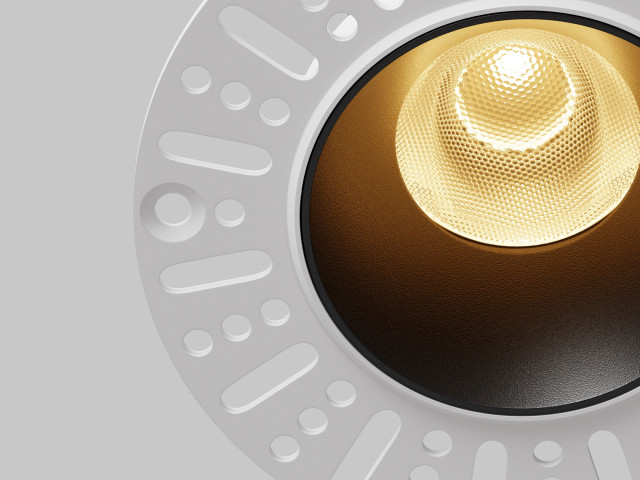 Встраиваемый светильник Technical DL124-10W-2.7K-TRS-B фото:5