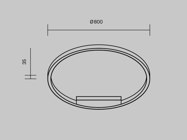 Потолочный светильник Maytoni MOD058CL-L50WK фото:1